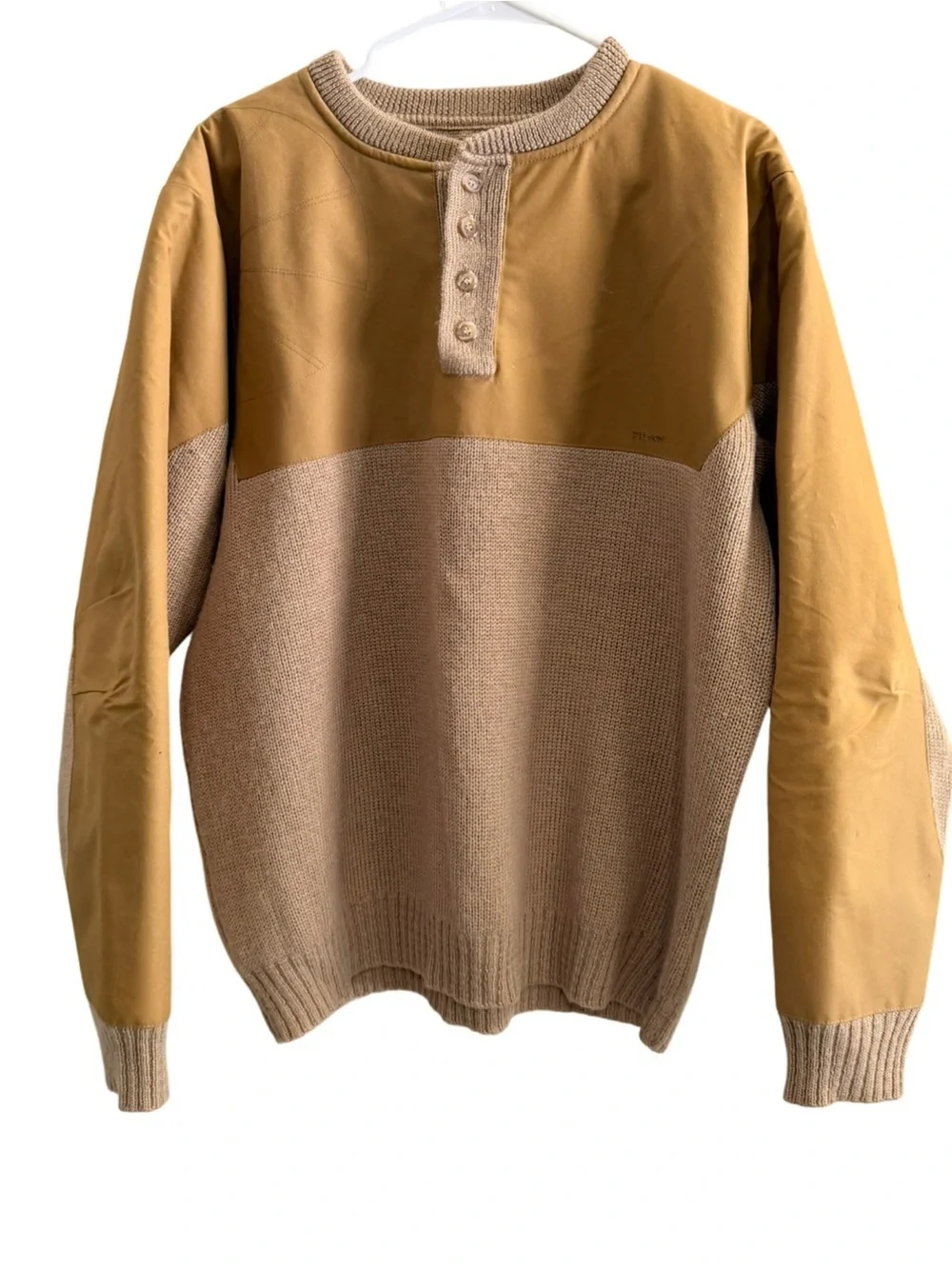 FILSON Henley Guide Sweater Size Large